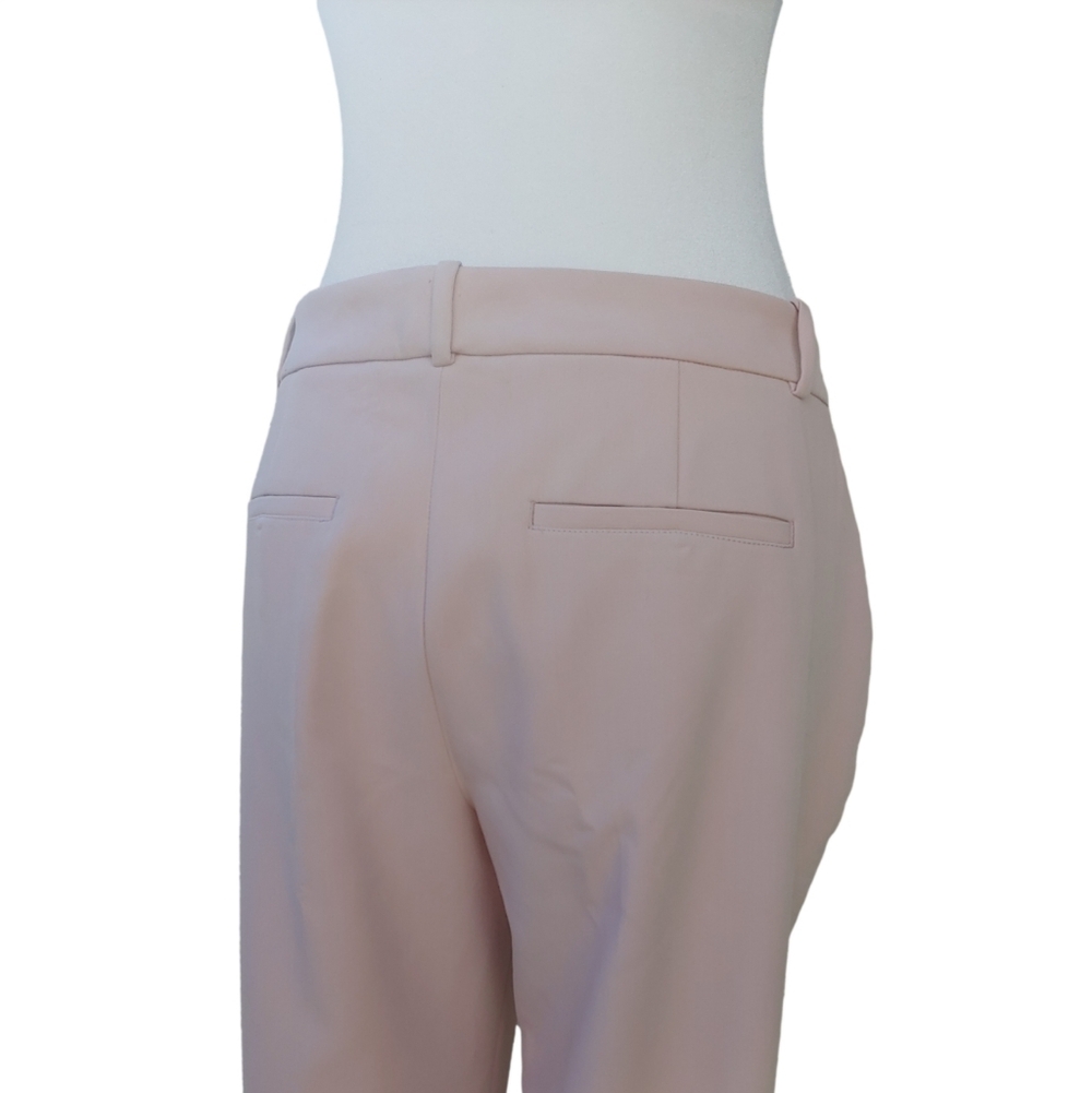 White House Black Market Slim Ankle Pants in Light Pink Women's size 12 Short - Picture 7 of 14